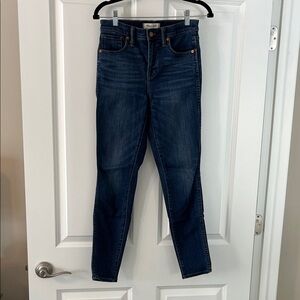 Madewell Dark Blue Skinny Jeans